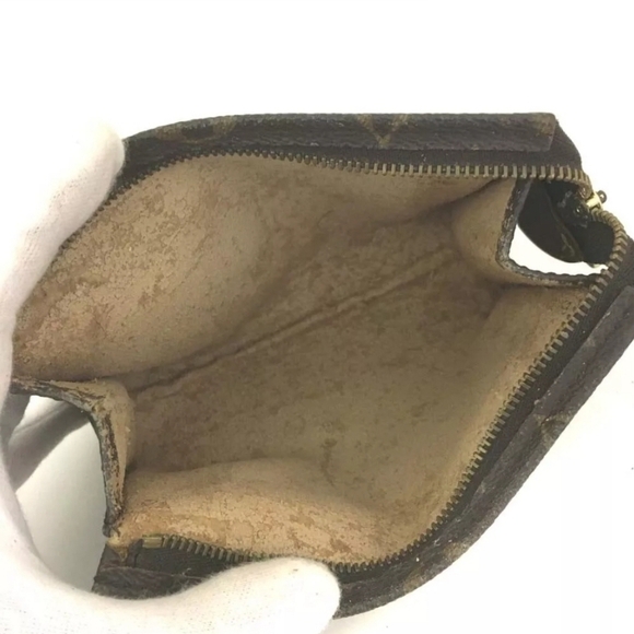 Louis Vuitton Monogram Poche Toilette 15 Cosmetics Pouch Purse - Picture 6 of 11